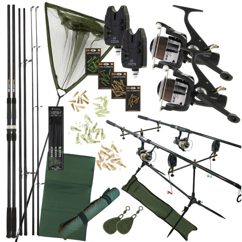 Full carp fishing - carp, set